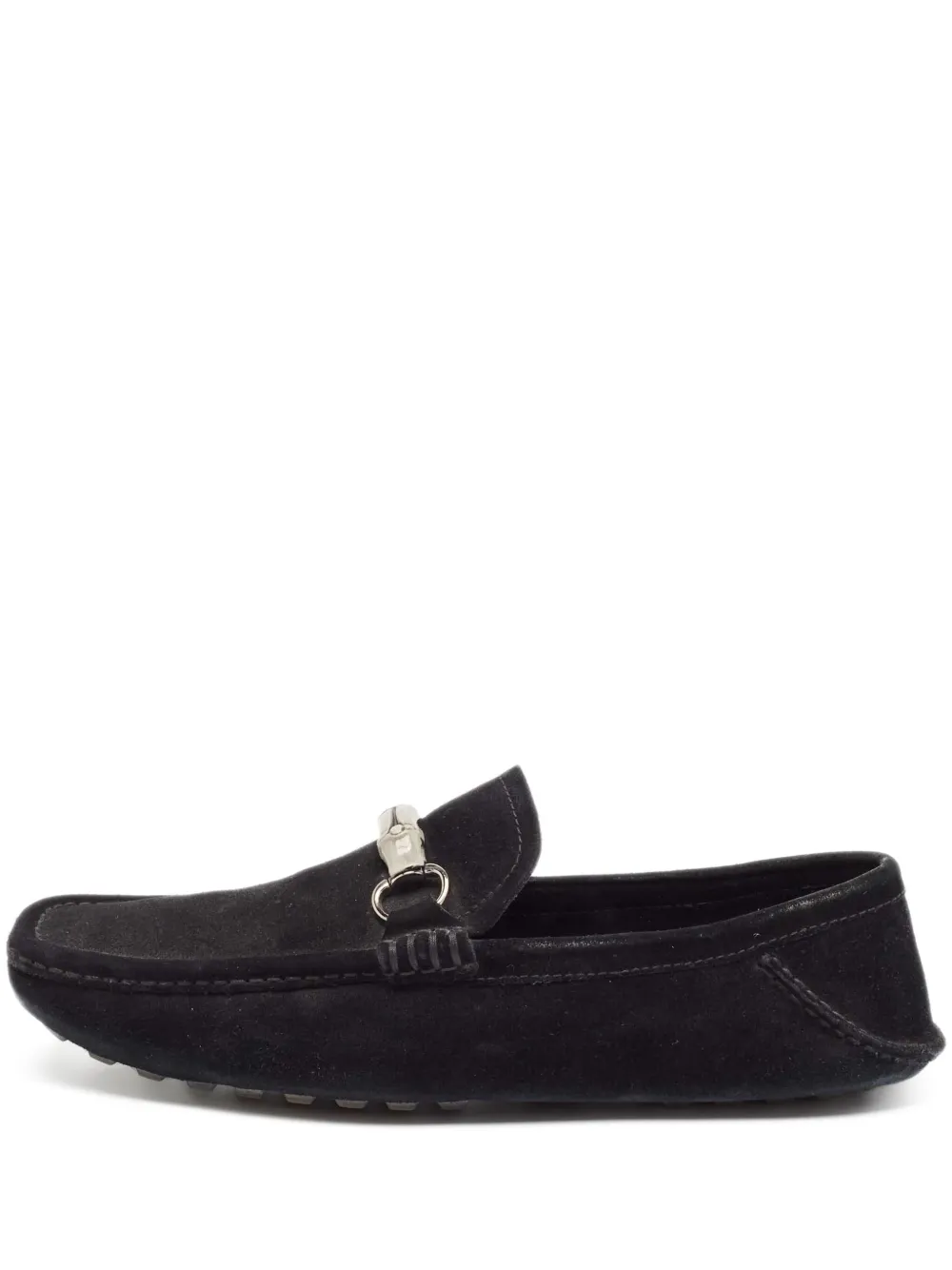 Gucci Pre-Owned bamboo-detail loafers | Black | Image 1