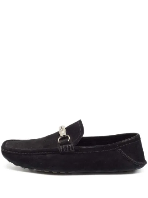 Gucci Pre-Owned bamboo-detail loafers