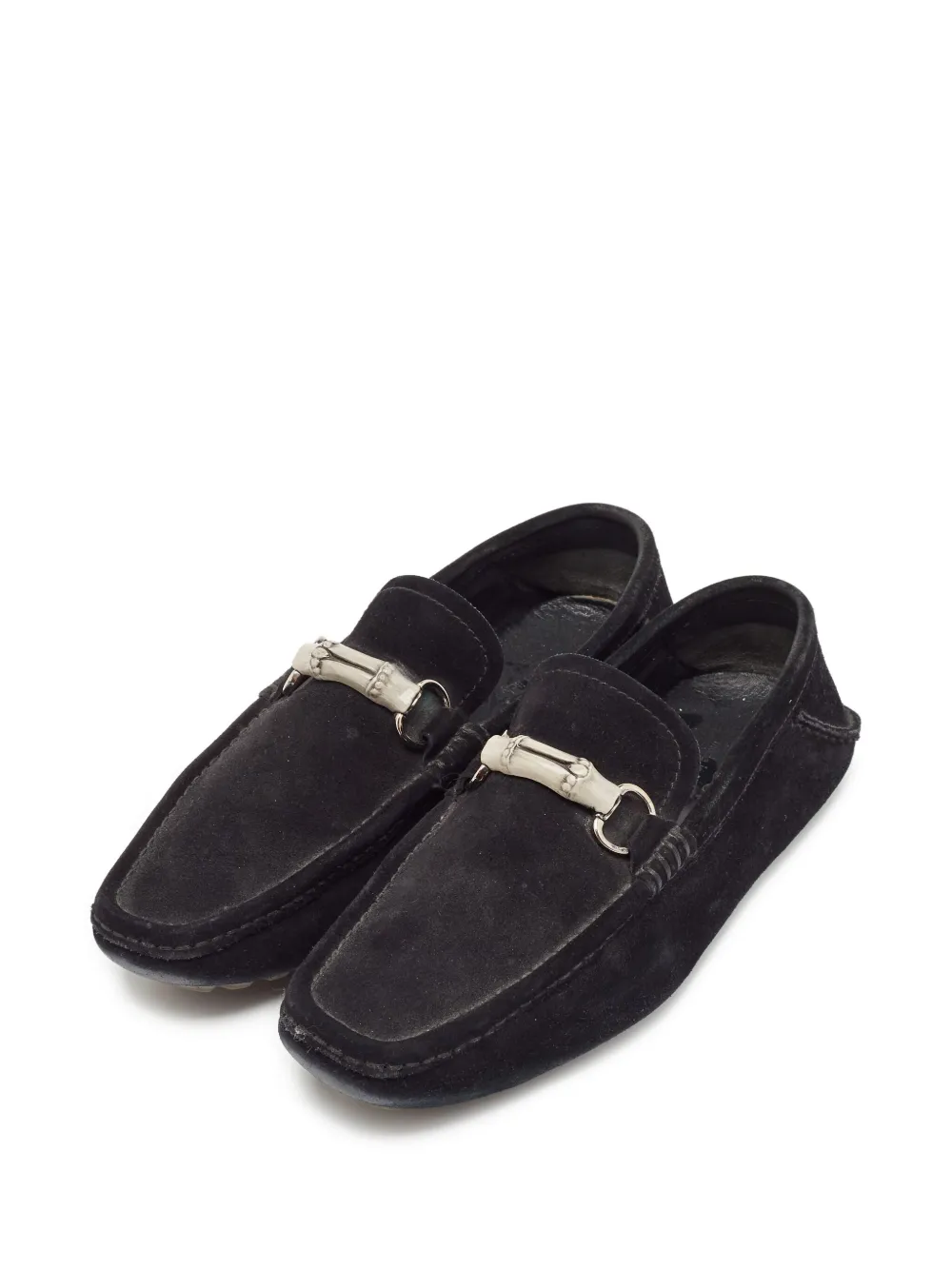 Gucci Pre-Owned bamboo-detail loafers | Image 2
