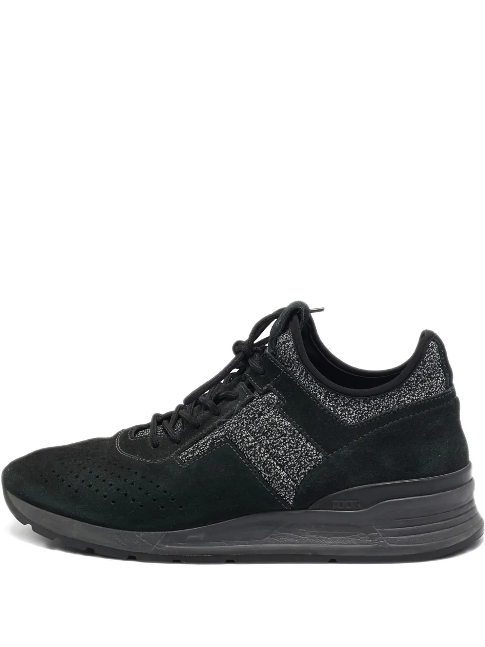 Tod's Vintage perforated-detailing sneakers - ブラック Tod's Vintage perforated-detailing sneakers - ブラック