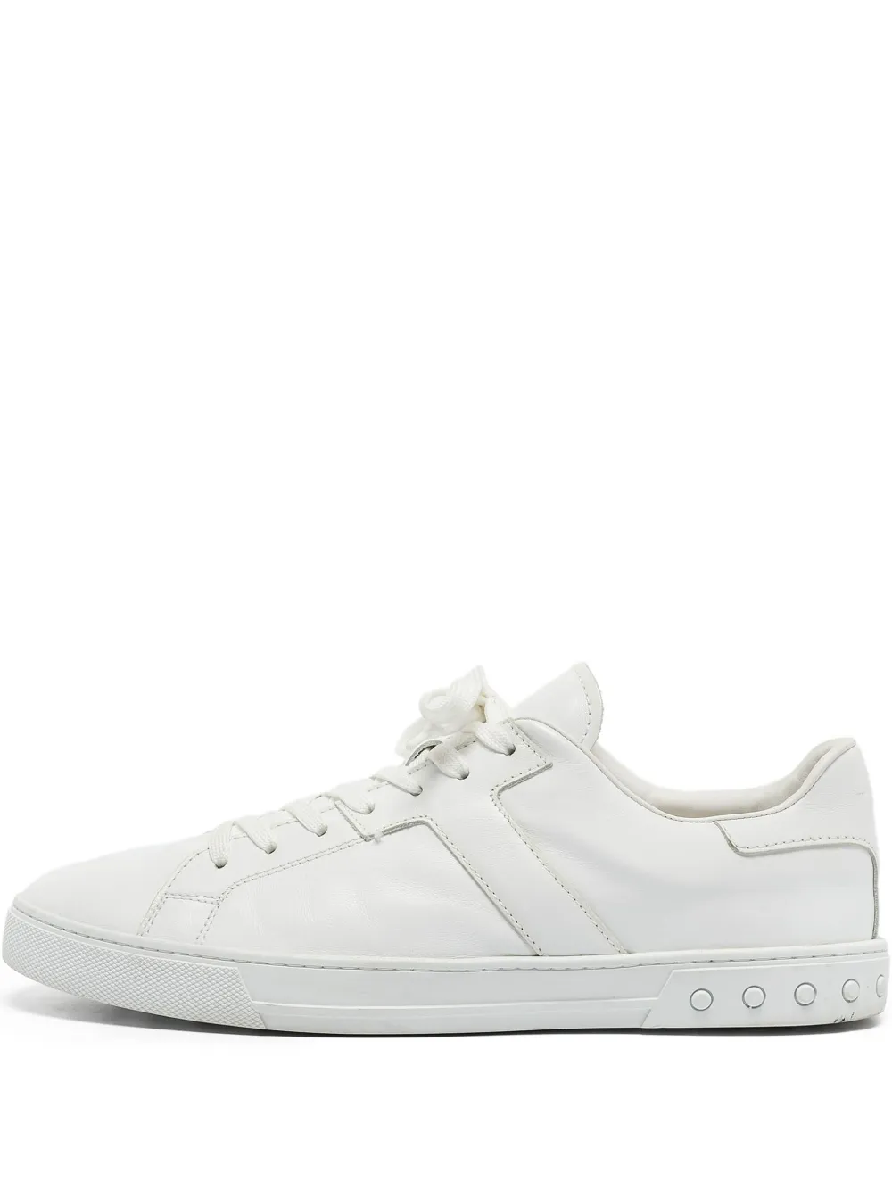 Tod's Vintage pre-owned lace-up low-top sneakers | White | Image 1