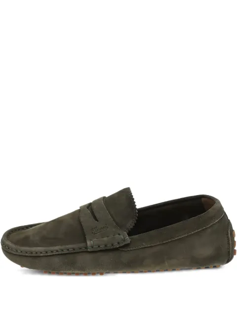 Gucci Pre-Owned suede loafers