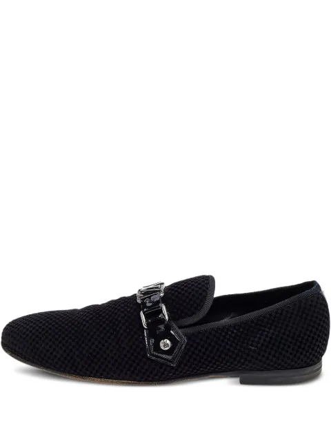 Louis Vuitton Pre-Owned LV-plaque loafers