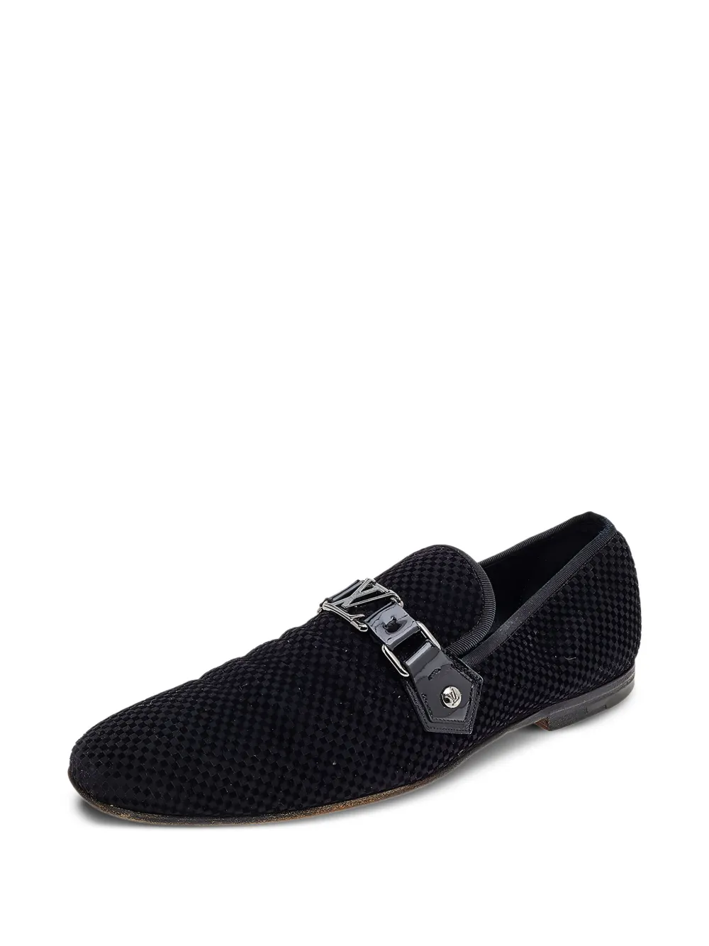 Louis Vuitton Pre-Owned LV-plaque loafers | Image 2