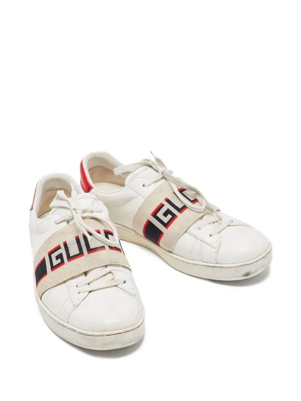 Gucci Pre-Owned Sneakers New Ace FARFETCH IT