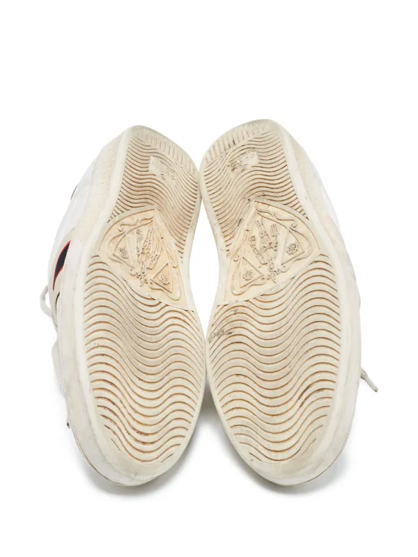 Gucci Pre-Owned ニュー エース スニーカー | FARFETCH JP