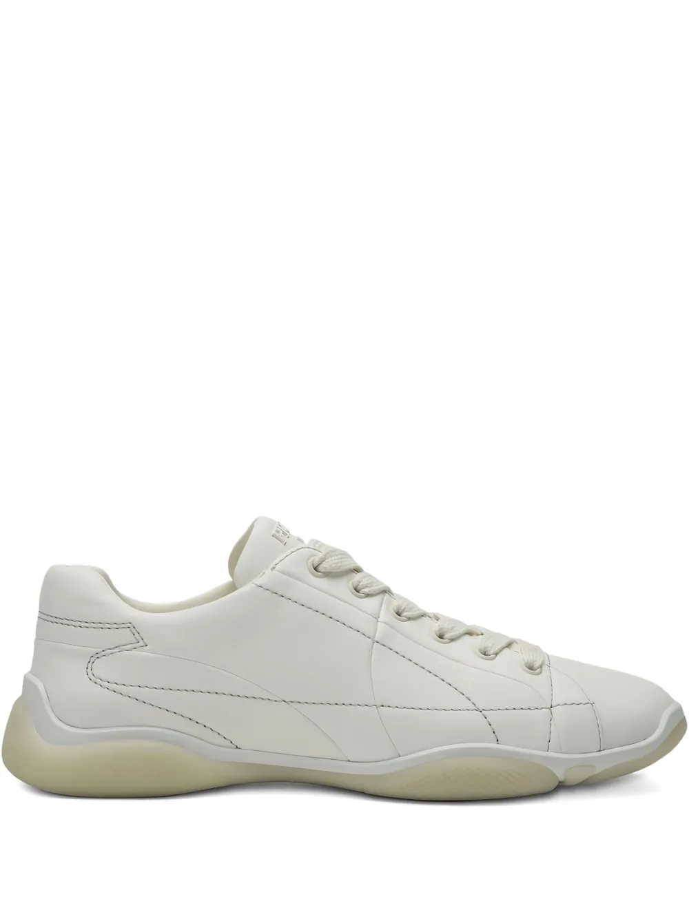 Prada Leren sneakers Wit