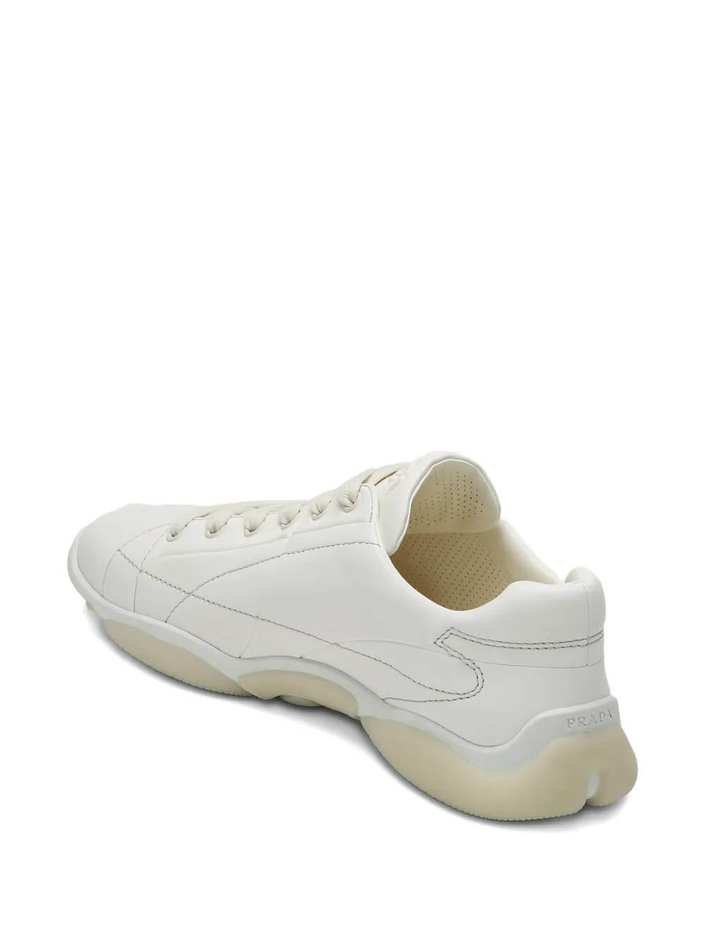 Prada Leren sneakers Wit