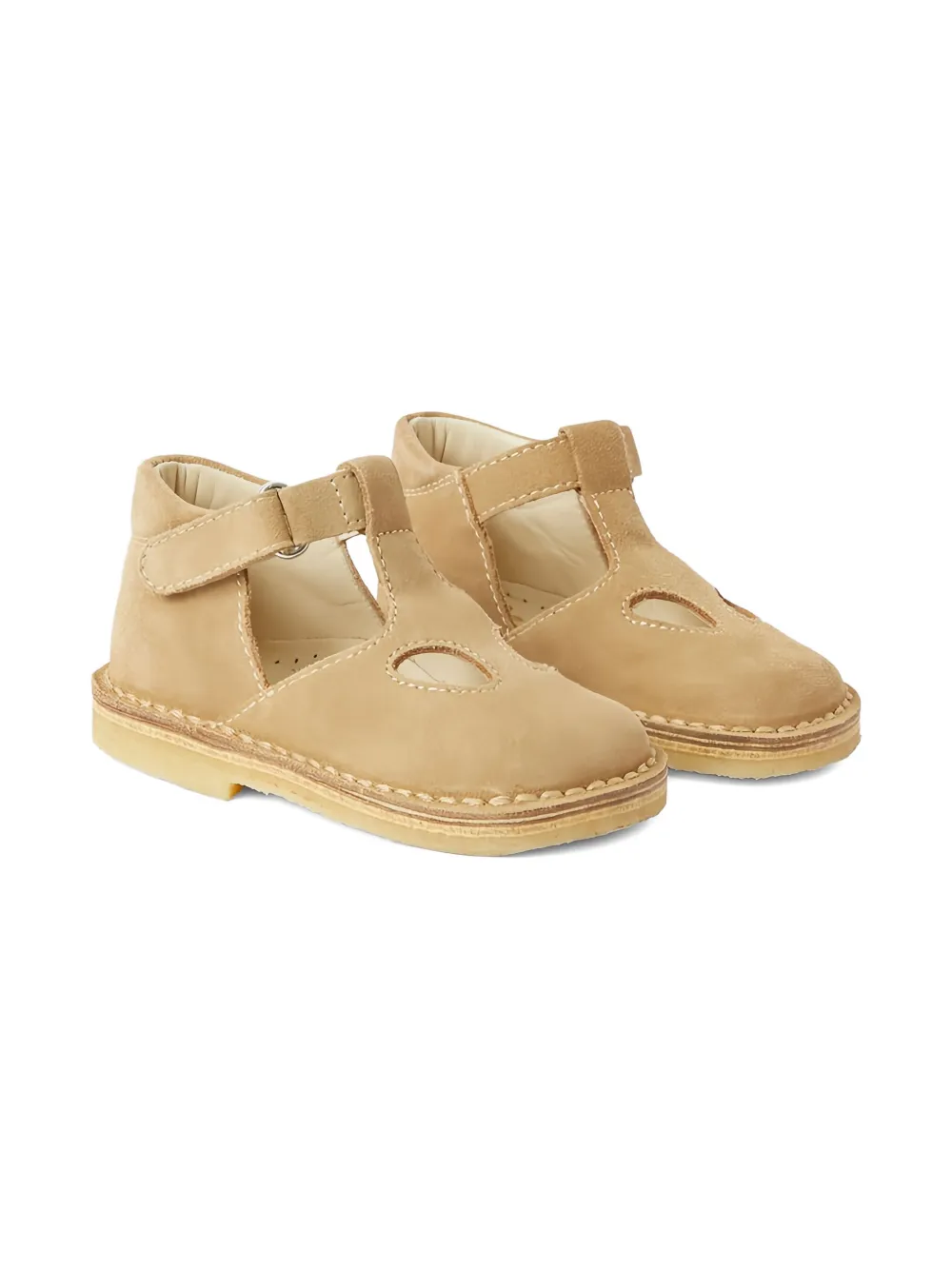 Il Gufo Suède sandalen - Beige