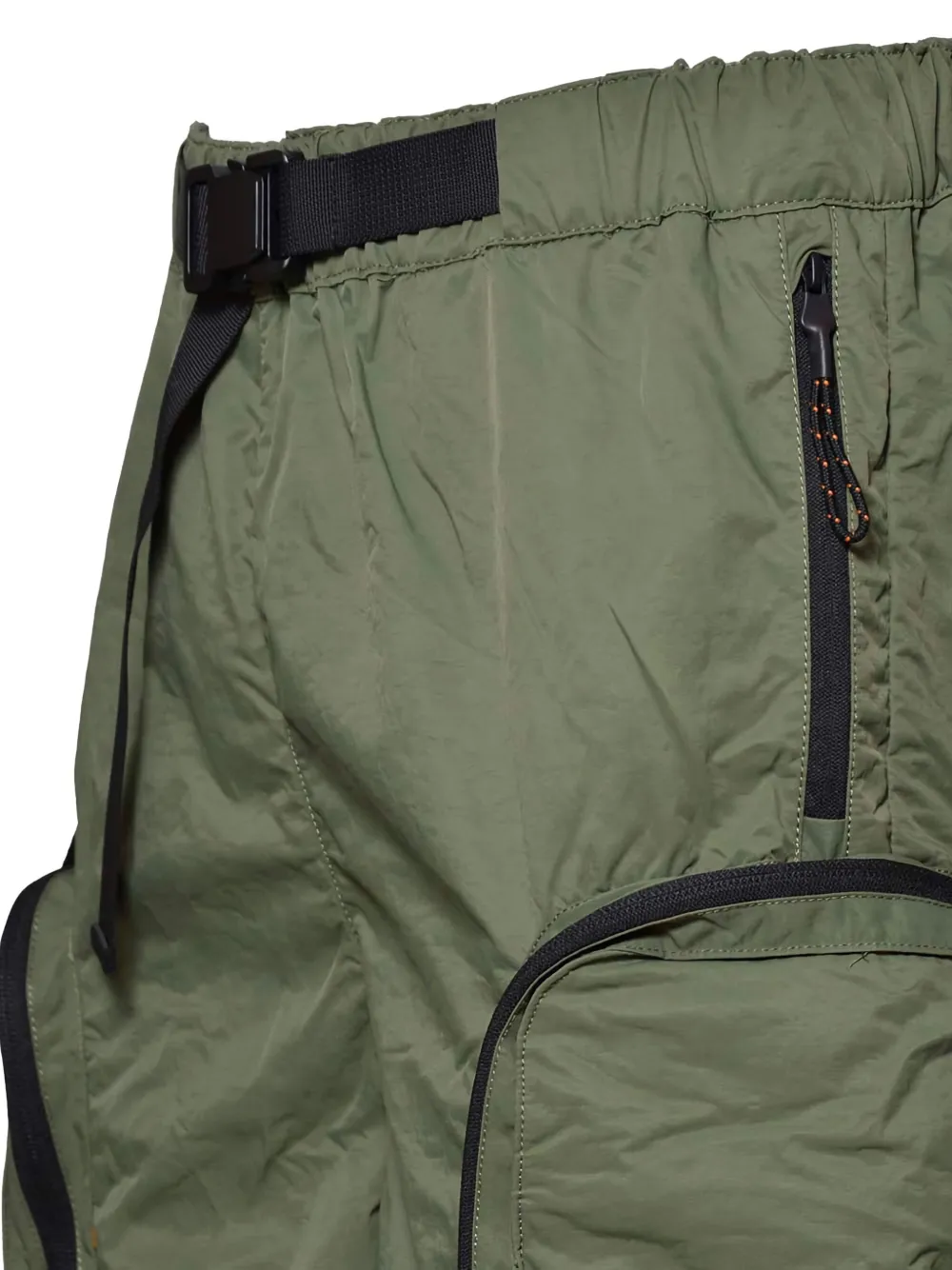 Alpha Industries Cargo shorts met ceintuur Groen