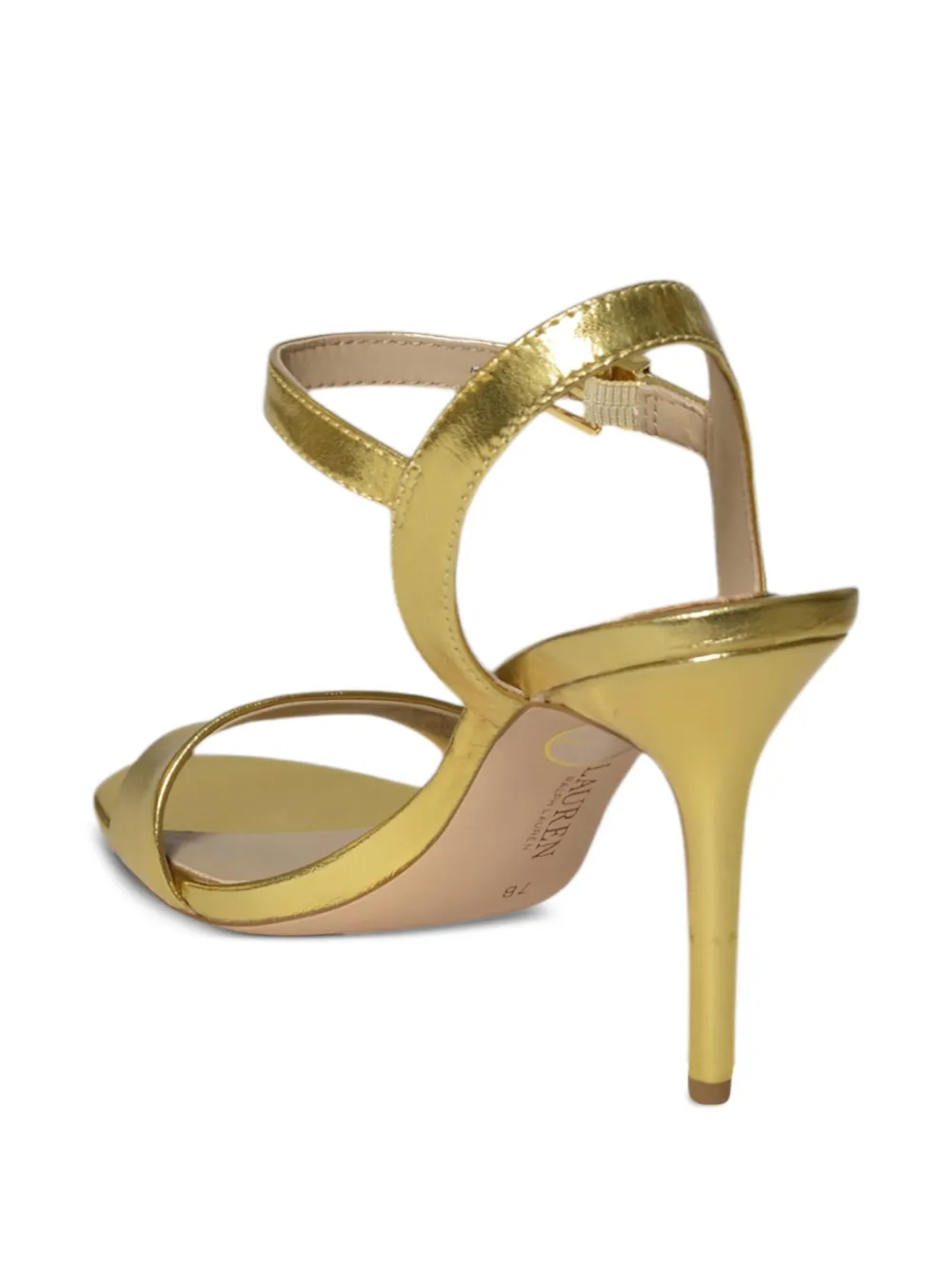 Polo Ralph Lauren 90mm Gwen sandals Gold