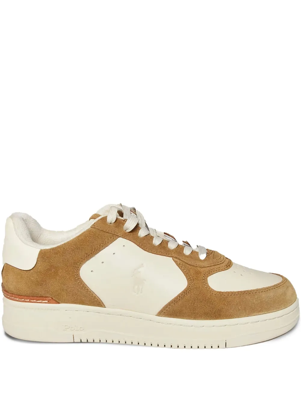 Polo Ralph Lauren Masters Court suede sneakers White
