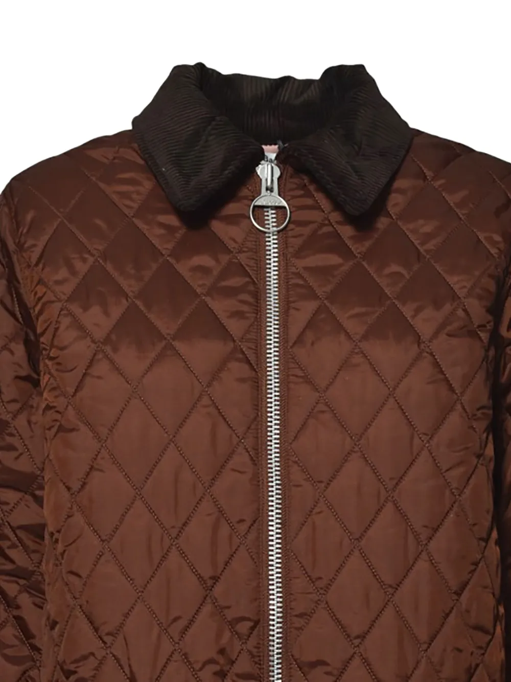 Barbour Dominic gewatteerd jack Bruin