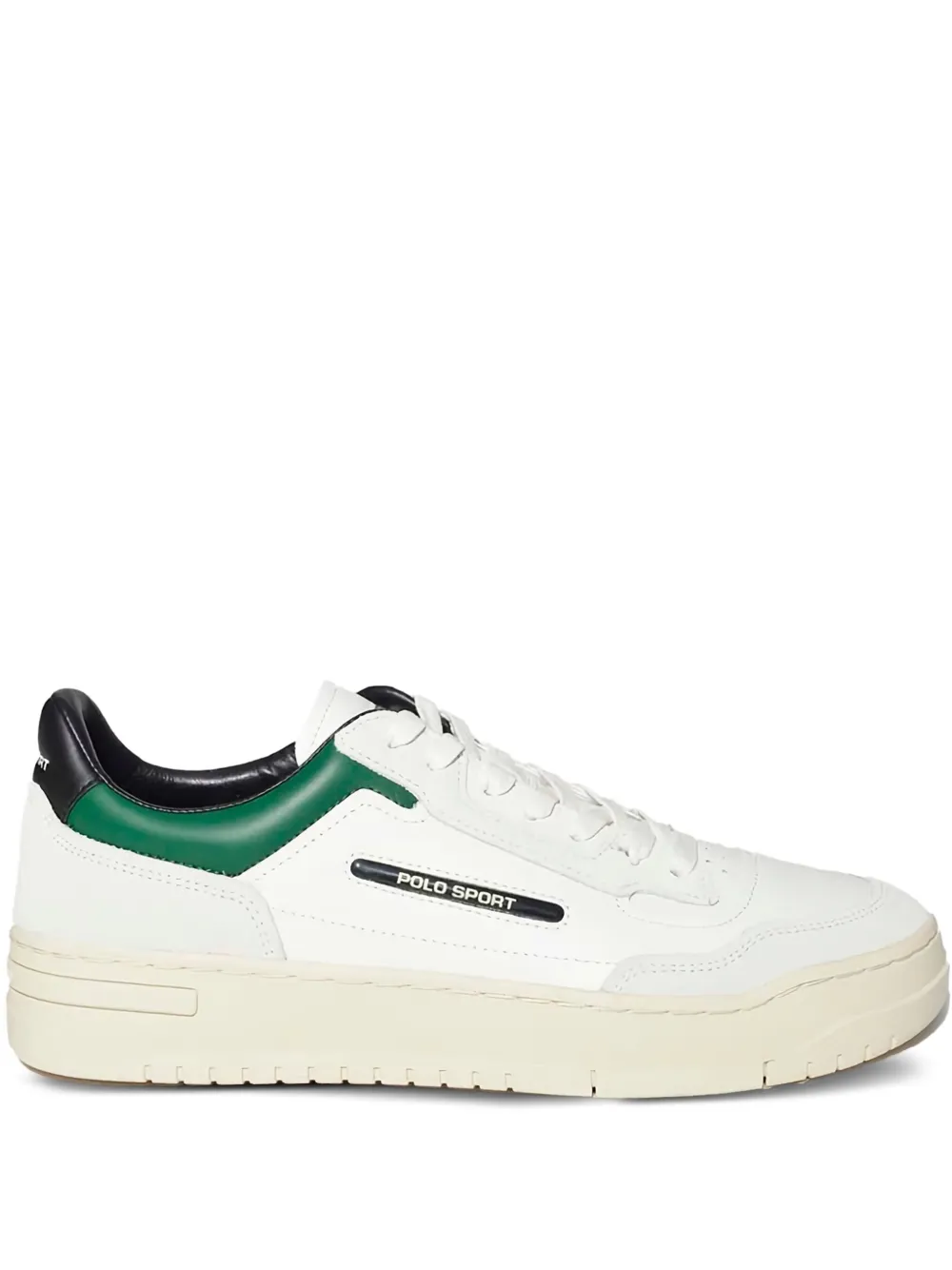 Polo Ralph Lauren Masters Court suede sneakers White