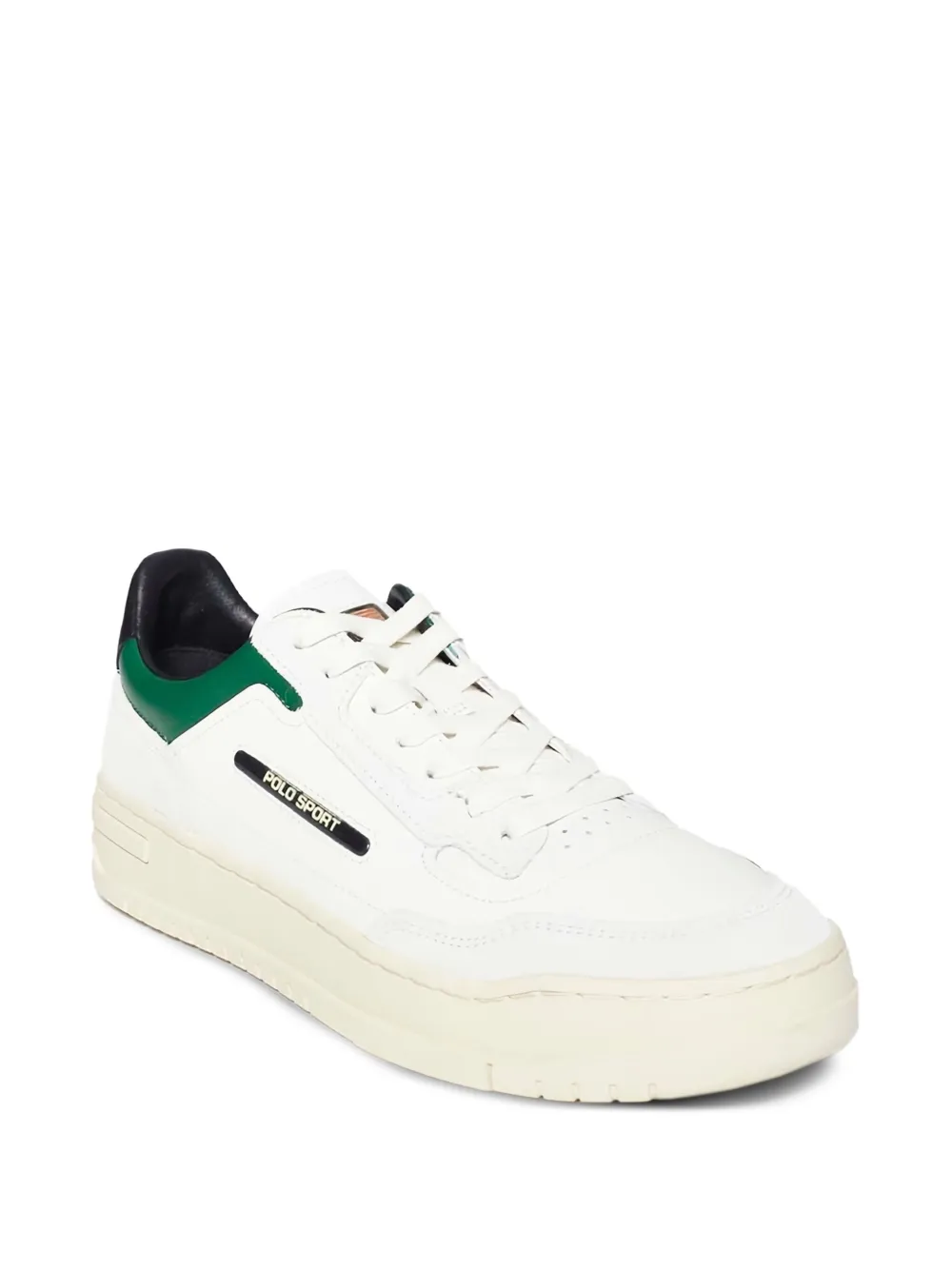 Polo Ralph Lauren platform lace-up sneakers White