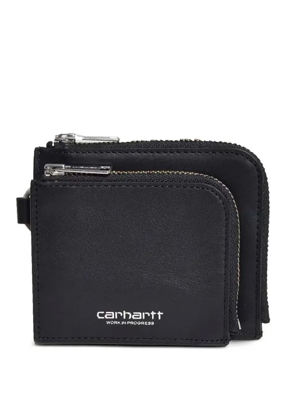 小物 Carhartt wip DOUBLE VEGAS ZIP WALLET Carhartt WIP Double Vegas Zip Wallet | Black | FARFETCH