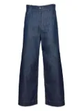 Max Mara contrast-stitching jeans - Blue