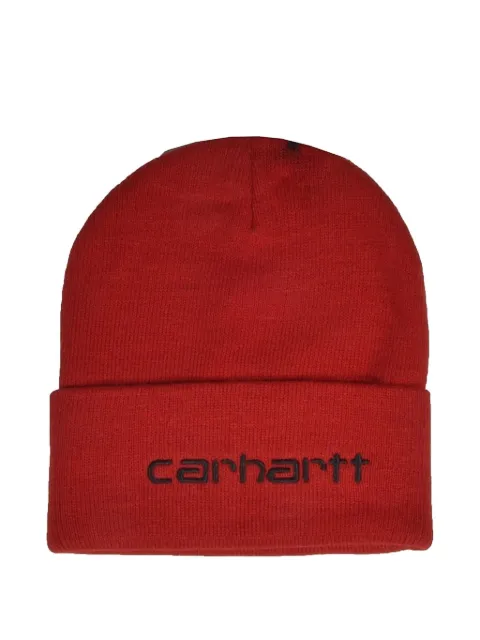 Carhartt WIP logo beanie hat