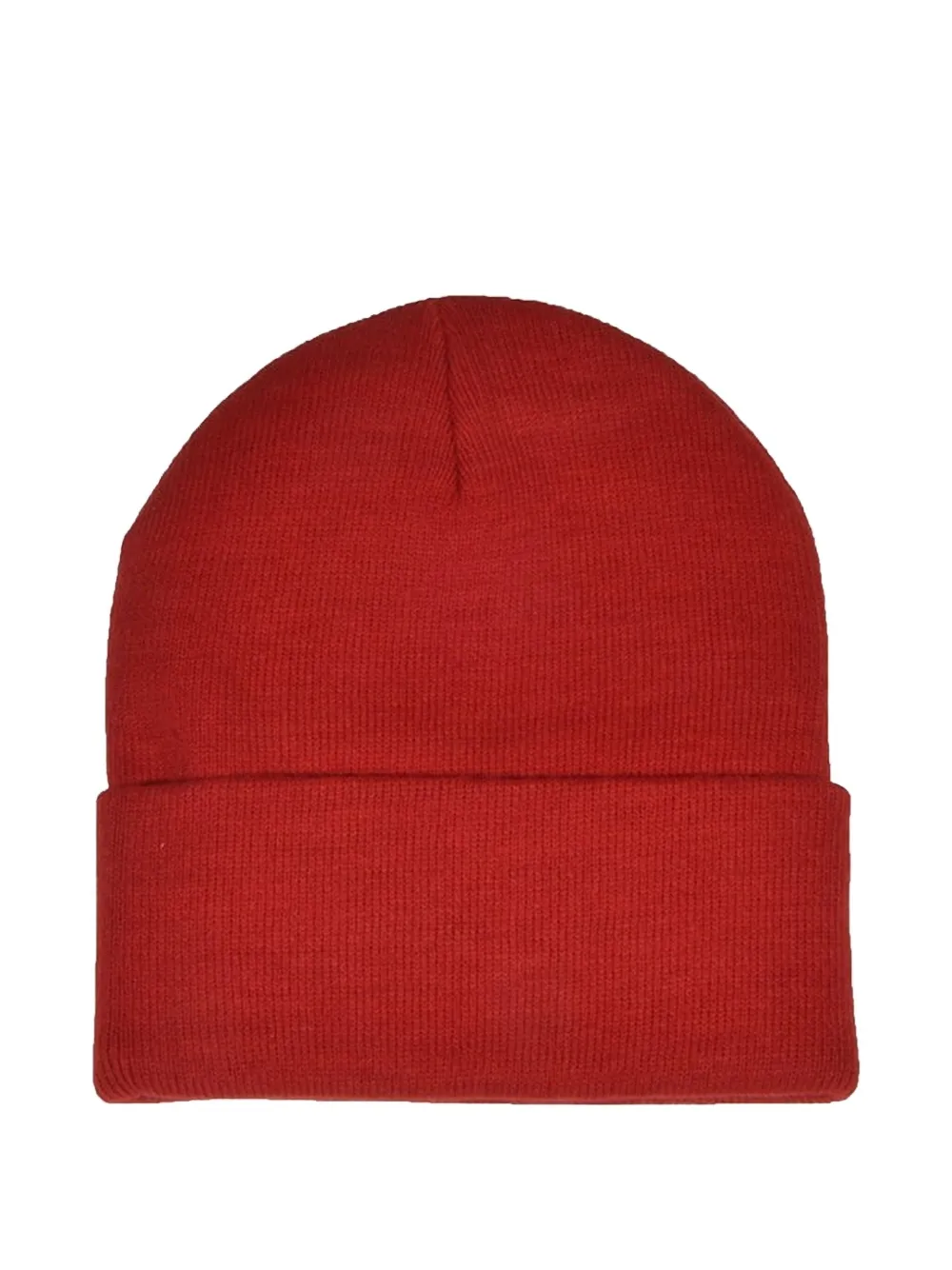 Carhartt Logo Beanie Hat In Red
