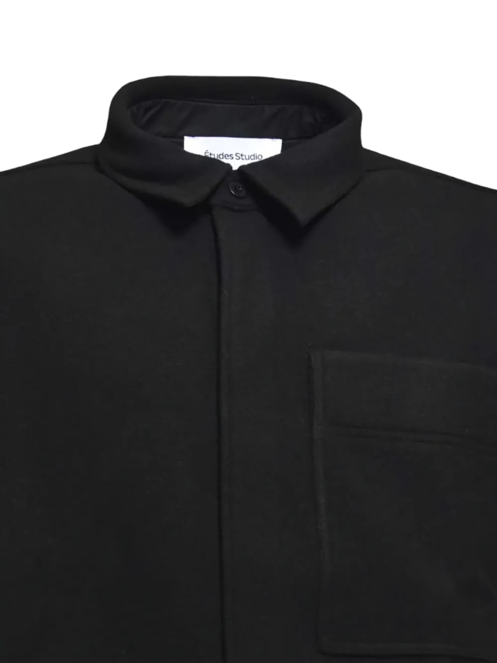 Études Studio Shirtjack met lange mouwen Zwart