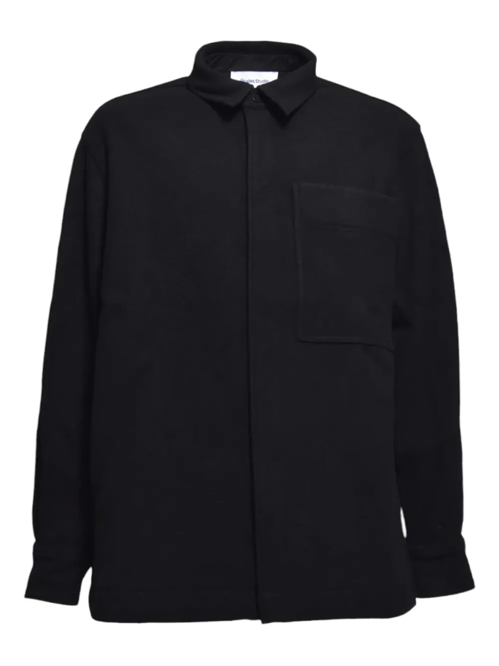 Études Studio Shirtjack met lange mouwen Zwart