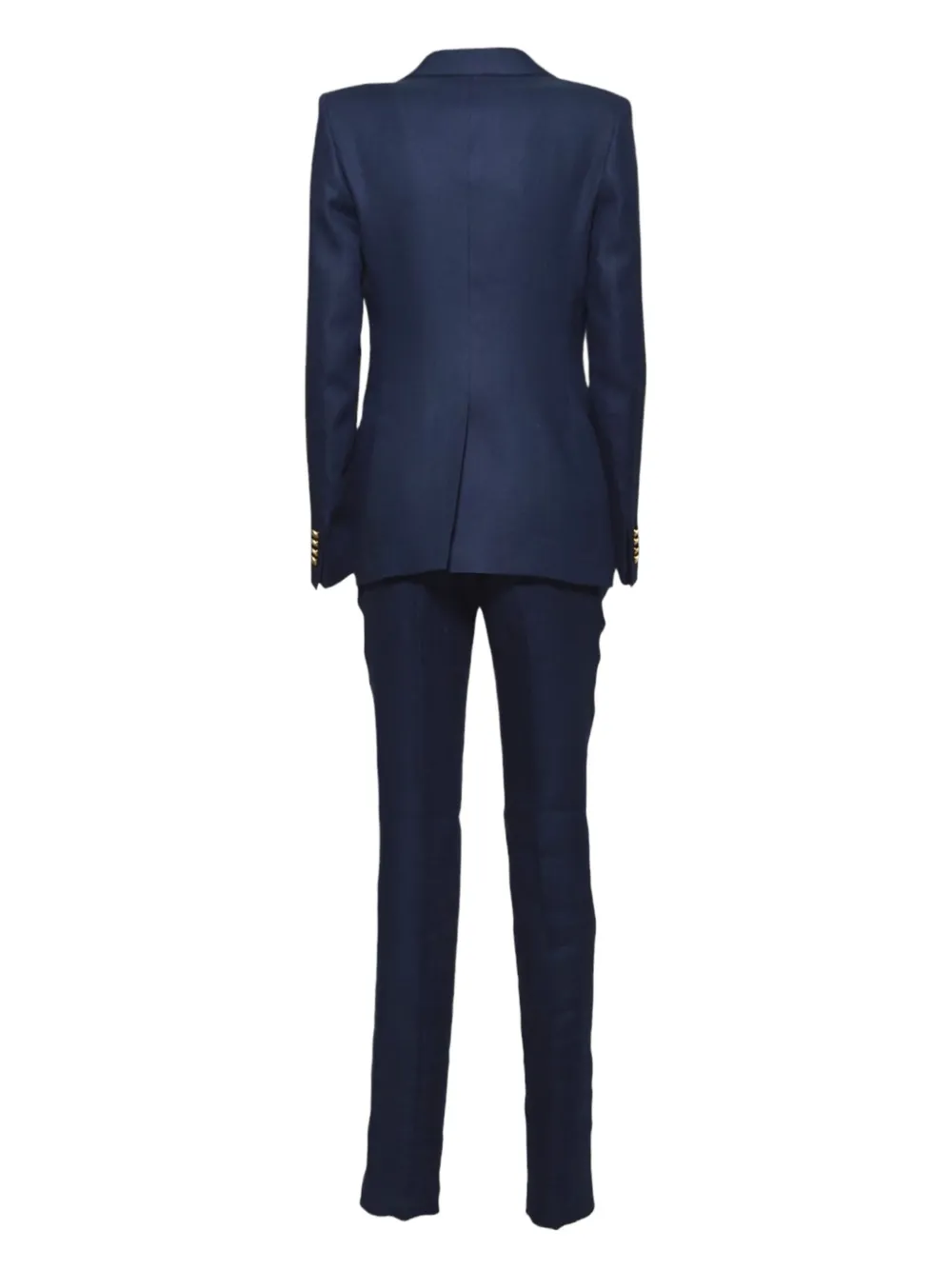 Tagliatore Pak met enkele rij knopen Blauw