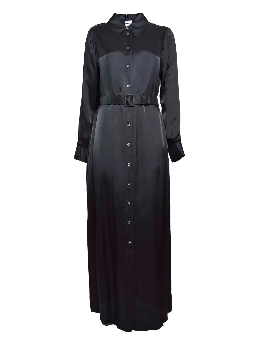 ASPESI belted shirt dress | Black | Image 1