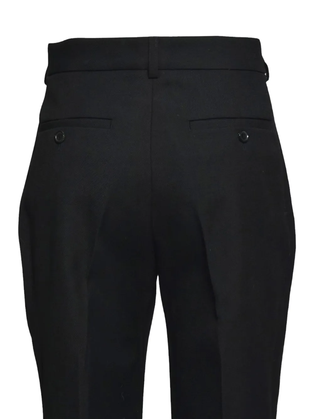 Bally Flax Blend Cargo Pants With Martingales In Black