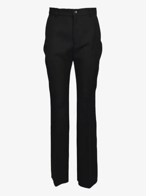Bally pressed-crease tailored trousers