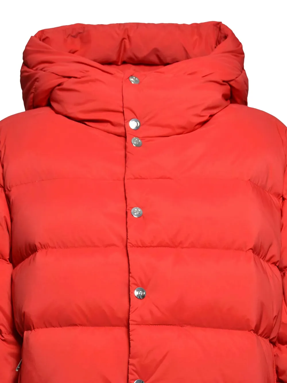  Oosy Hooded Puffer Jacket - Red 