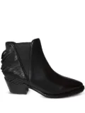 Damy fringed ankle boots - Black
