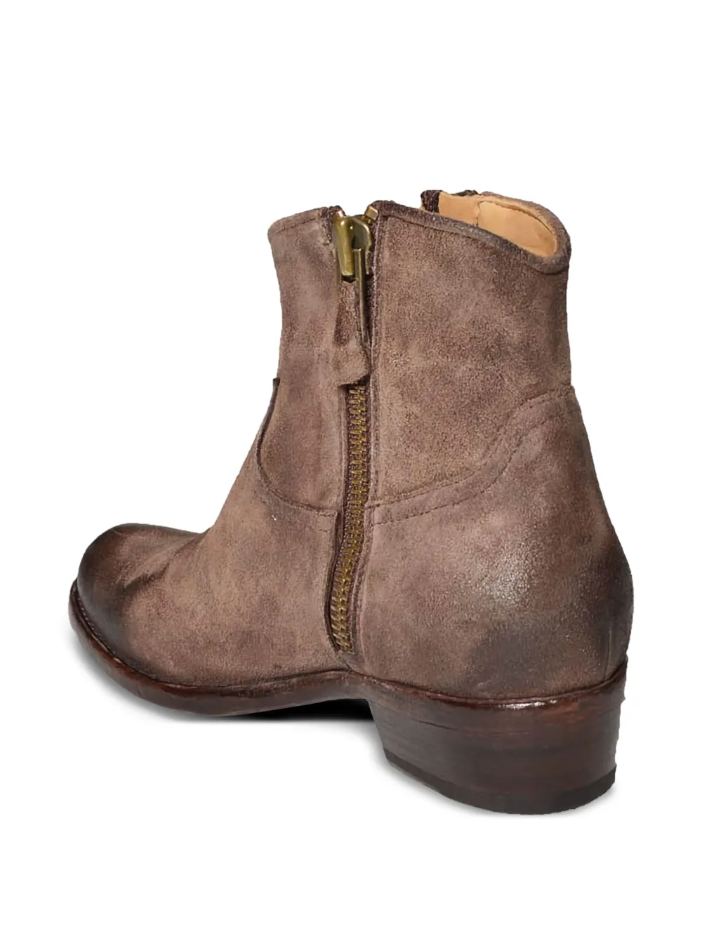 Damy suede ankle boots Brown