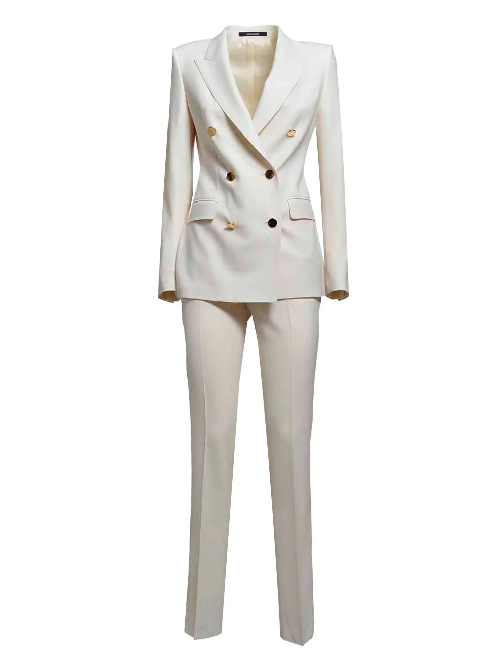 Tagliatore double-breasted suit Beige