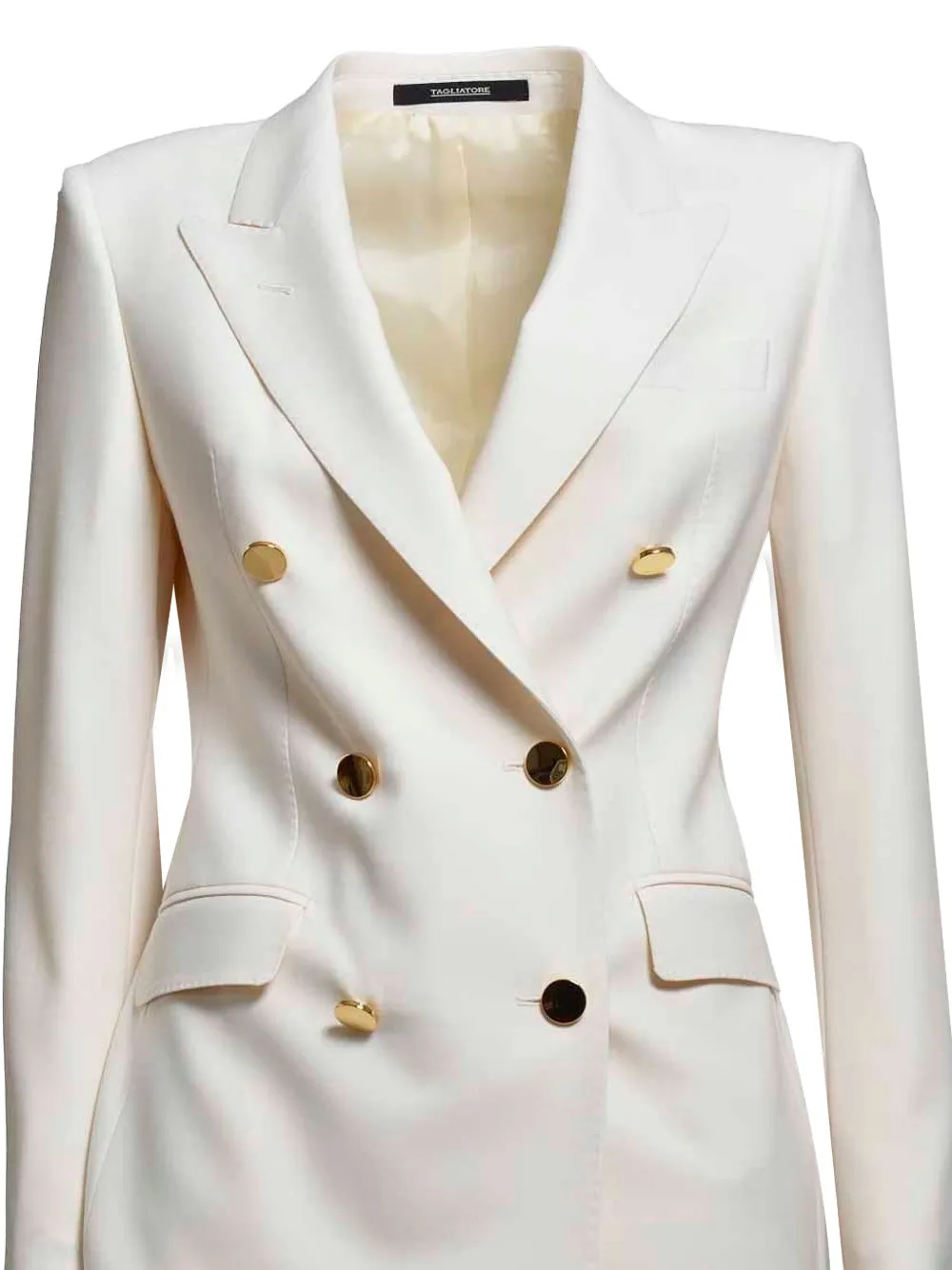 Tagliatore double-breasted suit Beige