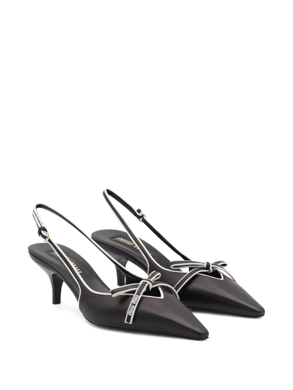 Miu Miu slingback-pumps i läder 55 mm | Pumps med klack | Image 2
