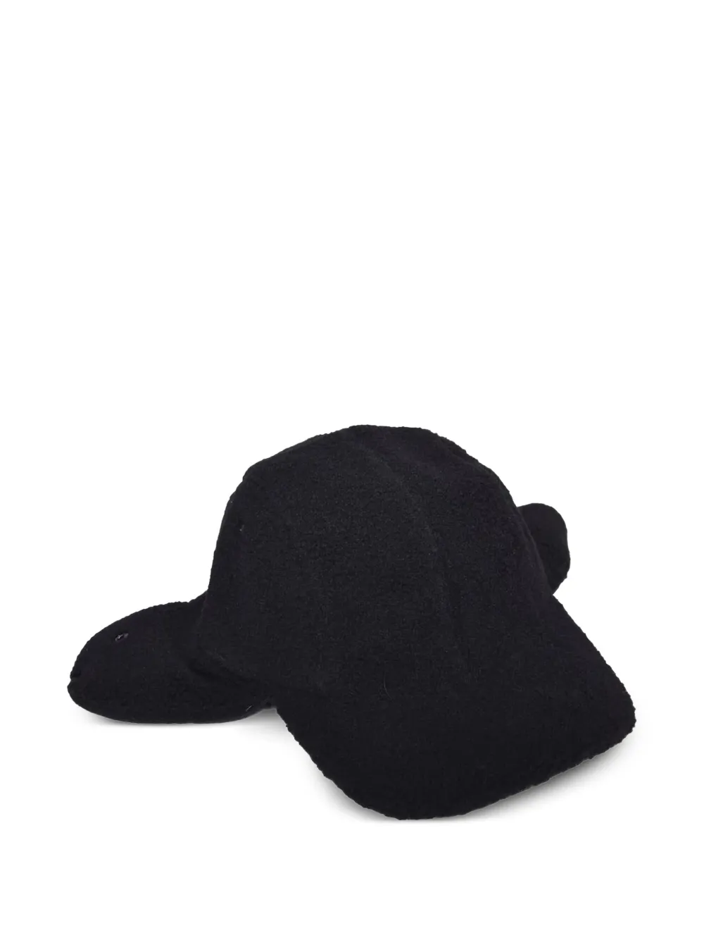 Alpha Industries ears-detail baseball cap - Zwart