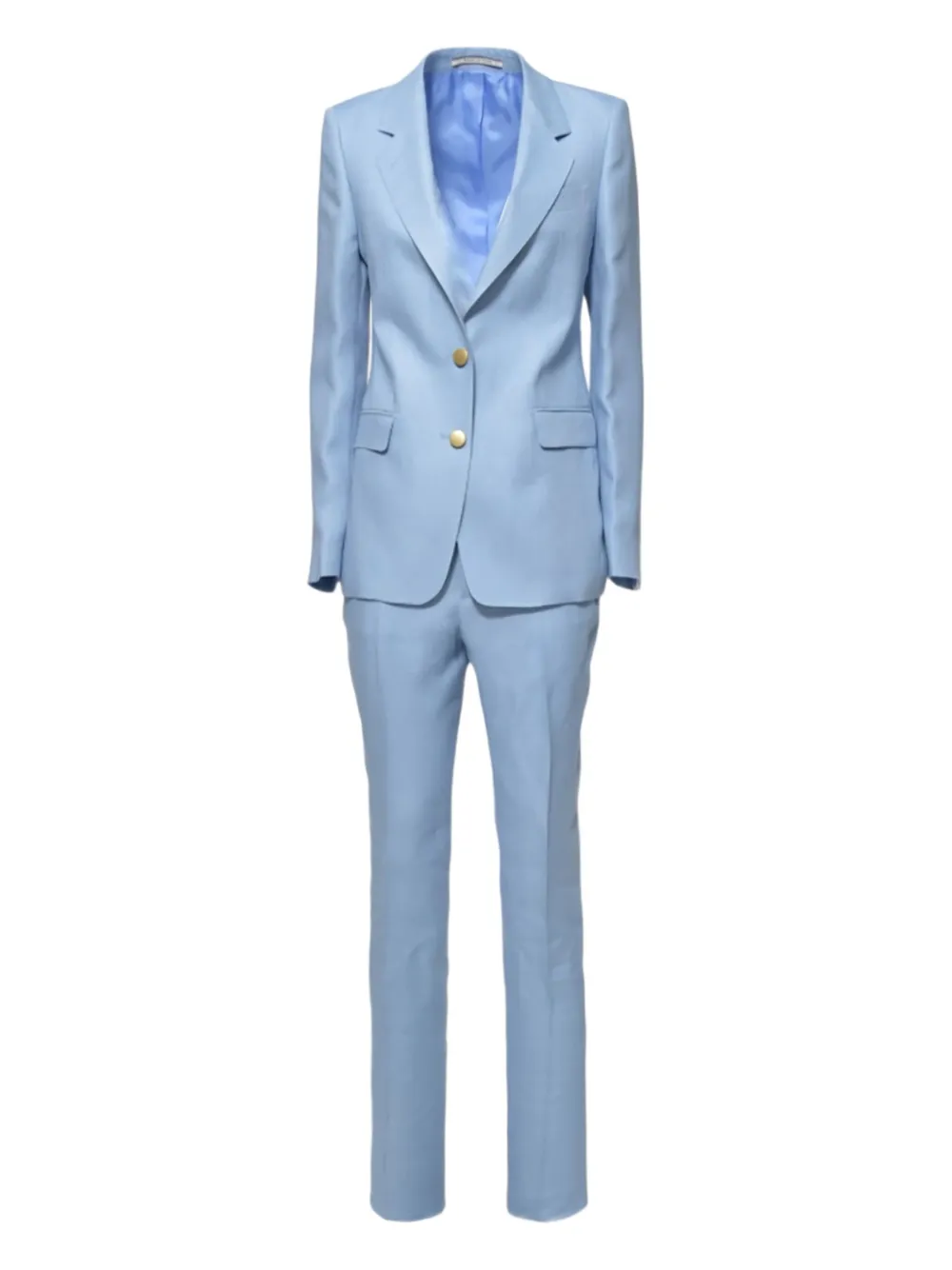 Tagliatore linen suit | Blue | Image 1