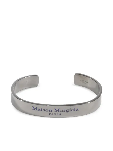 Maison Margiela logo-engraved bracelet 