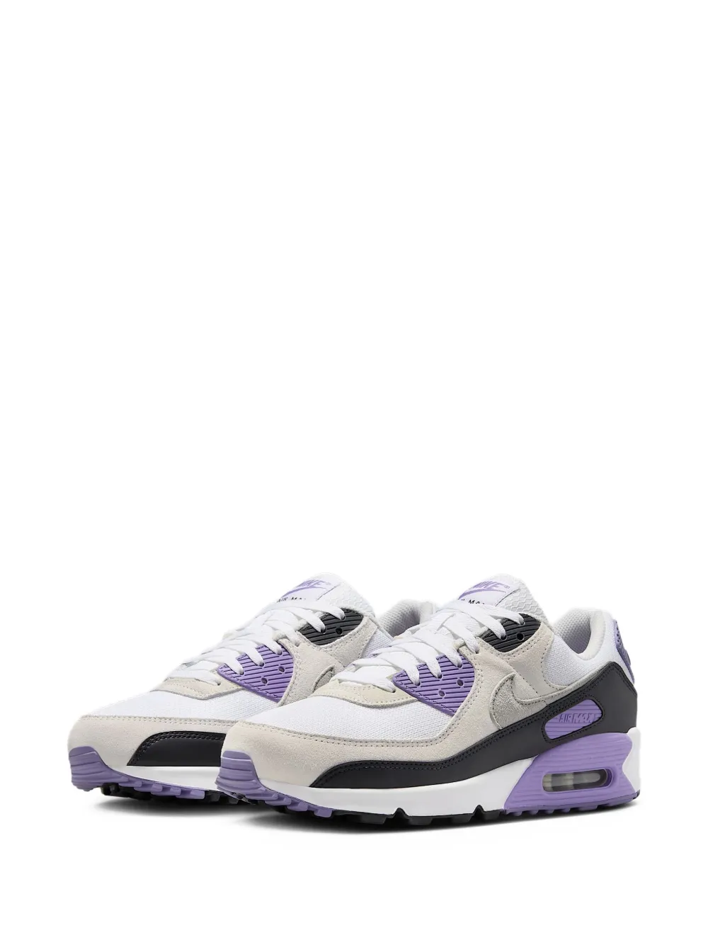 Nike Air Max 90 "White Dusty Amethyst Photon Dust Light Smoke Grey" sneakers Beige