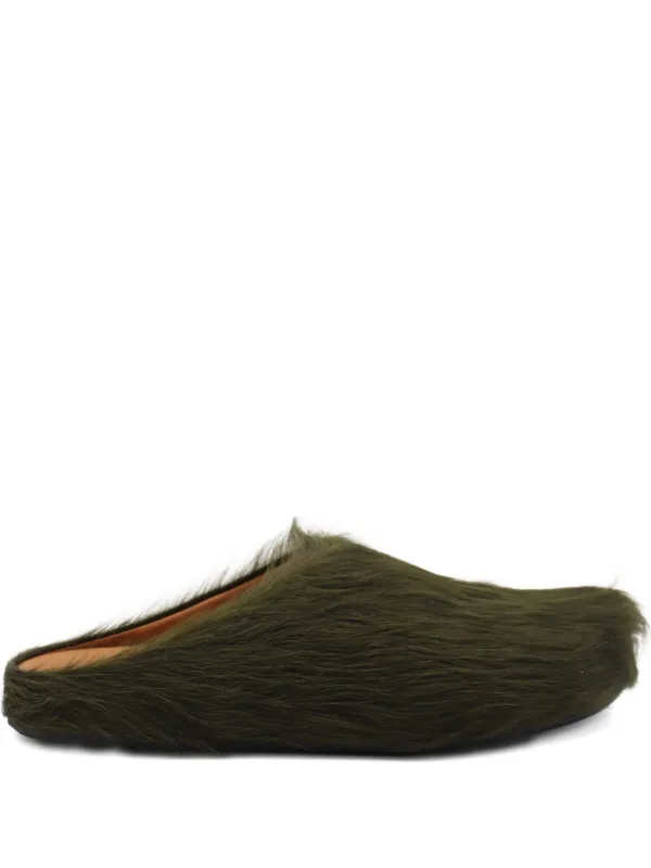 marni fussbet スリッポン ミュール サイズ41 購入履歴あり Marni Fussbett Mules | Green | FARFETCH
