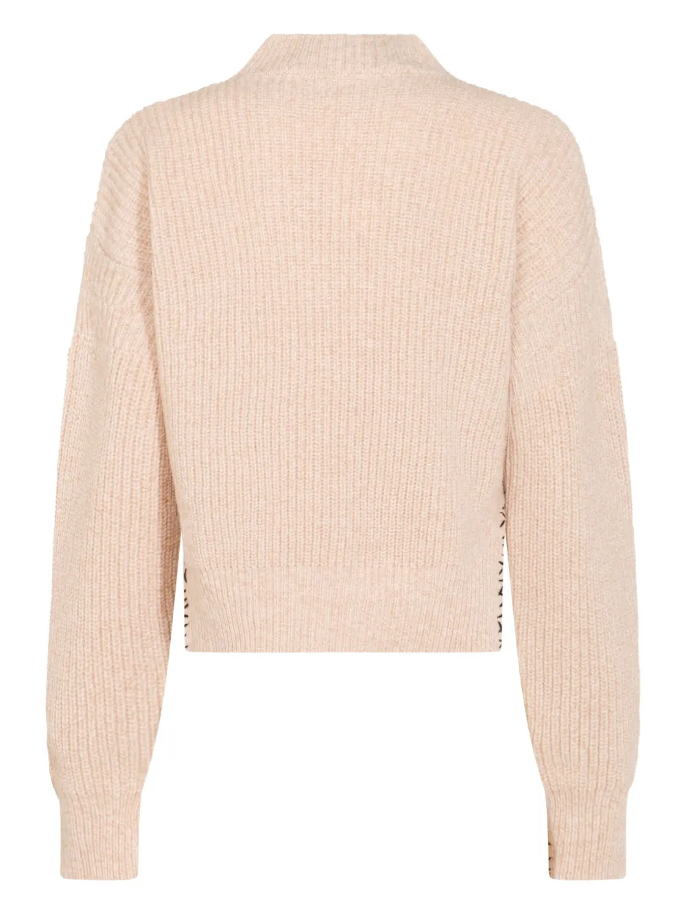 Marni Trui met geborduurd logo Beige