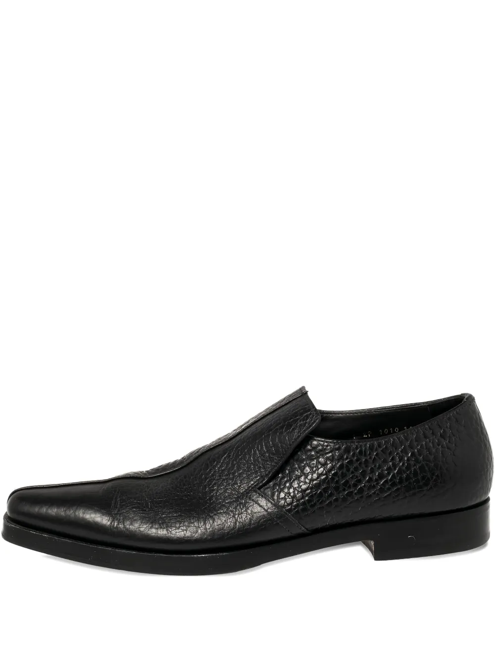 Prada Pre-Owned leather slip-on loafers | negro | Image 1