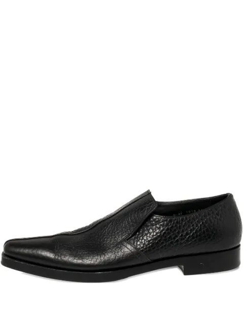 Prada Pre-Owned leather slip-on loafers