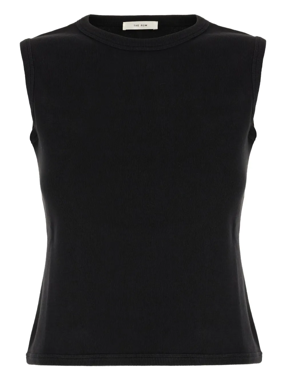 ribbed sleeveless top
