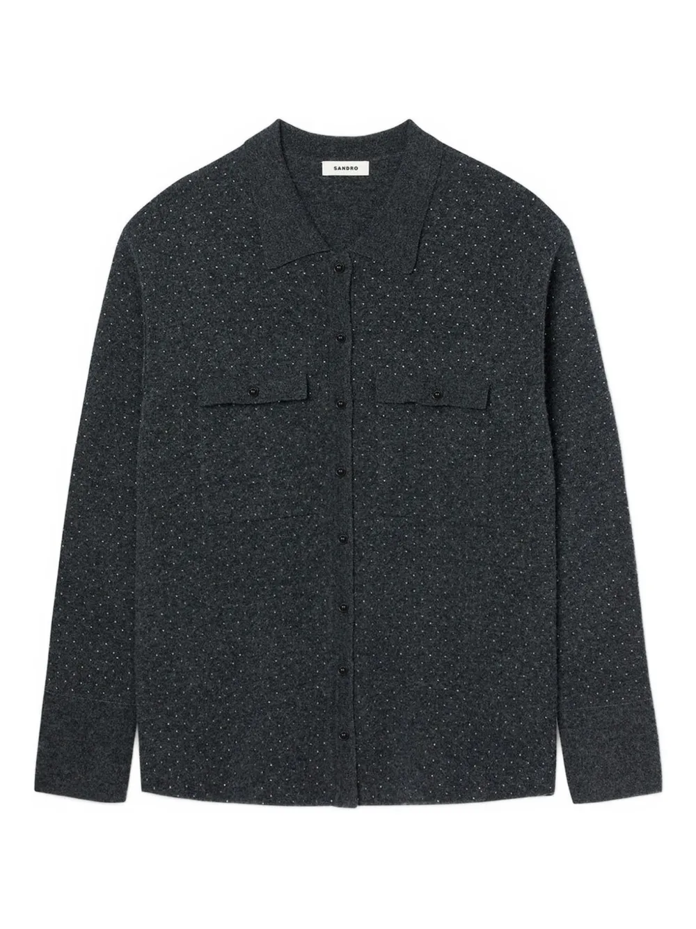 SANDRO cárdigan con botones | gris | Image 1