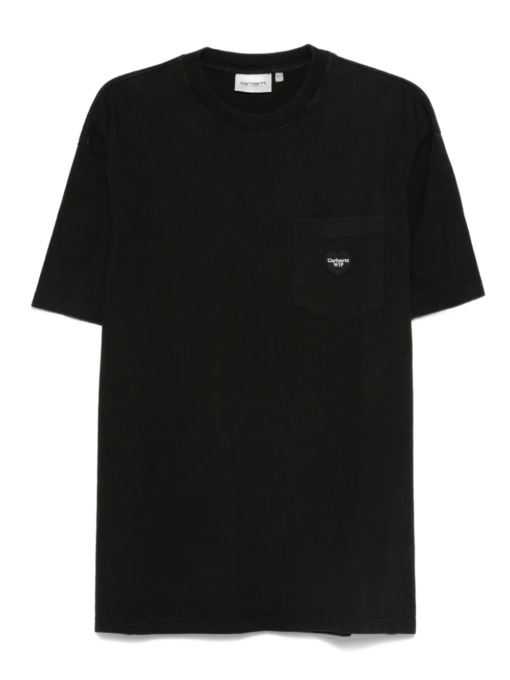 Carhartt WIP camiseta de algodón con bolsillo | negro | Image 1