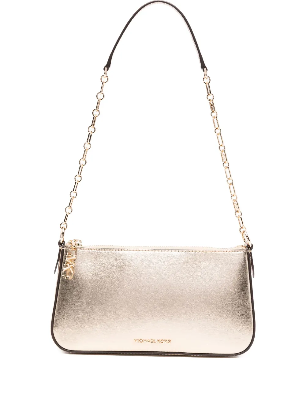 Michael Kors chain-strap metallic shoulder bag Goud
