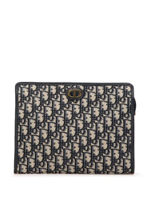 Christian Dior Pre-Owned 2021 Oblique Canvas 30 Montaigne Pouch clutch bag
