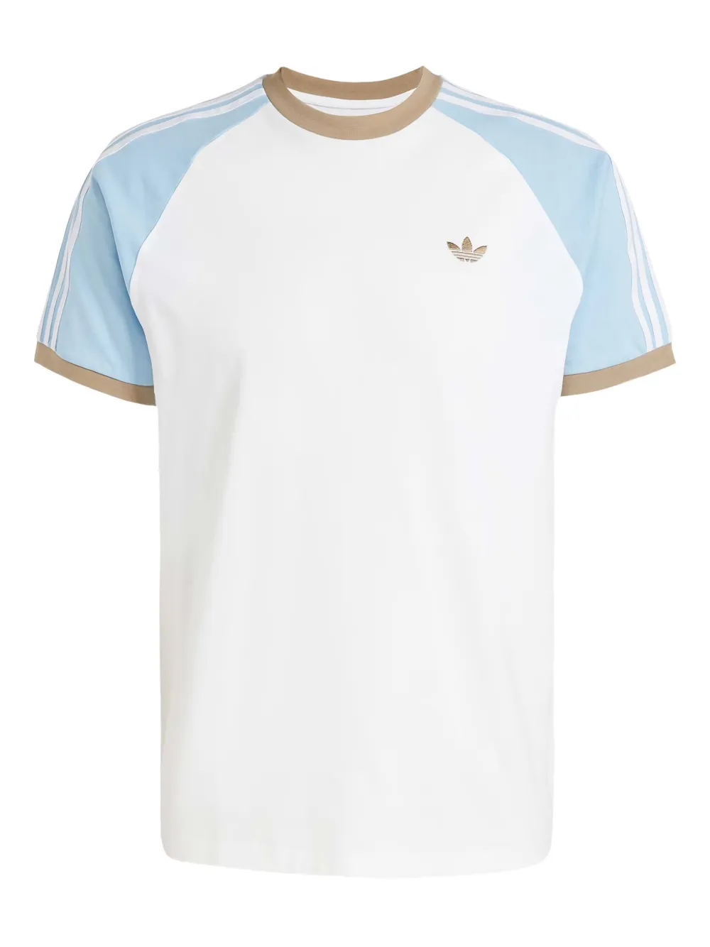adidas Originals Cali T-shirt met raglan mouwen Wit