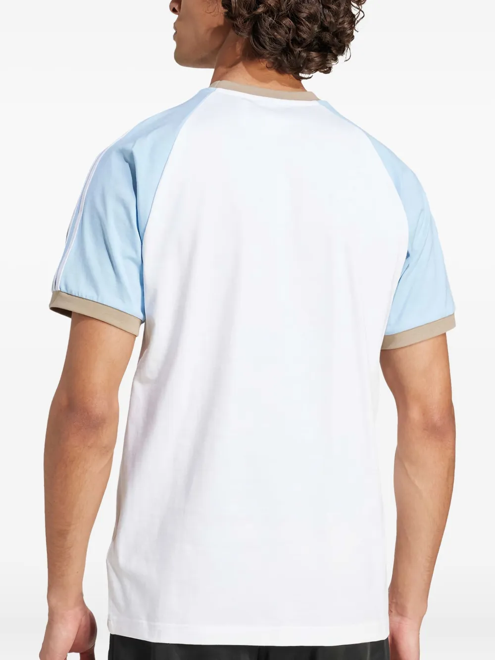 adidas Originals Cali T-shirt met raglan mouwen Wit